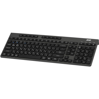 Клавіатура бездротова 2E KS280 WL/BT EN/UKR Grey/Black (2E-KS280WBGR_UA) Клавіатура бездротова 2E KS280 WL/BT EN/UKR Grey/Black (2E-KS280WBGR_UA)