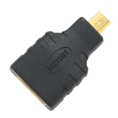 Адаптер Cablexpert HDMI - microHDMI (F/M), чорний (A-HDMI-FD) Адаптер Cablexpert HDMI - microHDMI (F/M), чорний (A-HDMI-FD)