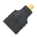 Адаптер Cablexpert HDMI - microHDMI (F/M), чорний (A-HDMI-FD) Адаптер Cablexpert HDMI - microHDMI (F/M), чорний (A-HDMI-FD)