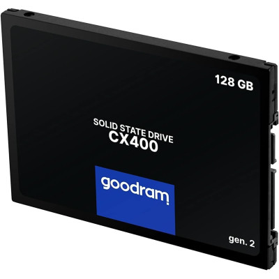 Накопичувач SSD 128GB Goodram CX400 Gen.2 2.5 Накопичувач SSD 128GB Goodram CX400 Gen.2 2.5