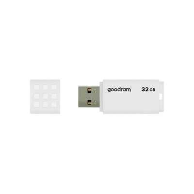 Флеш-накопичувач USB2.0 32GB Goodram UME2 White (UME2-0320W0R11) Флеш-накопичувач USB2.0 32GB Goodram UME2 White (UME2-0320W0R11)