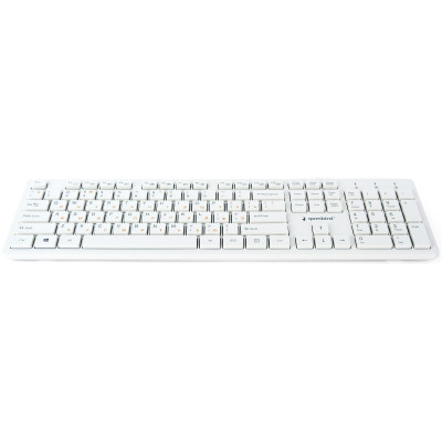 Клавіатура Gembird KB-MCH-03-W-UA Ukr White