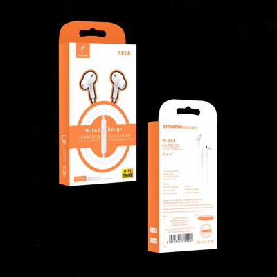 Гарнітура SkyDolphin SR18 White (HF-000461) Гарнітура SkyDolphin SR18 White (HF-000461)