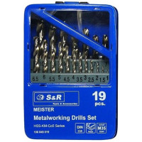 Набір свердл S&R Meister 1-10 мм (108849019)