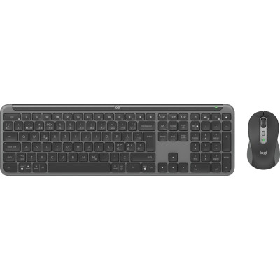 Комплект (клавіатура, миша) бездротовий Logitech Signature Slim Combo MK950 for Business Graphite (920-012508) Комплект (клавіатура, миша) бездротовий Logitech Signature Slim Combo MK950 for Business Graphite (920-012508)