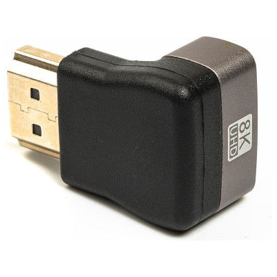Адаптер Cablexpert HDMI - HDMI V 2.1 (F/M), Black (AP-HDMI8K270-FML) Адаптер Cablexpert HDMI - HDMI V 2.1 (F/M), Black (AP-HDMI8K270-FML)