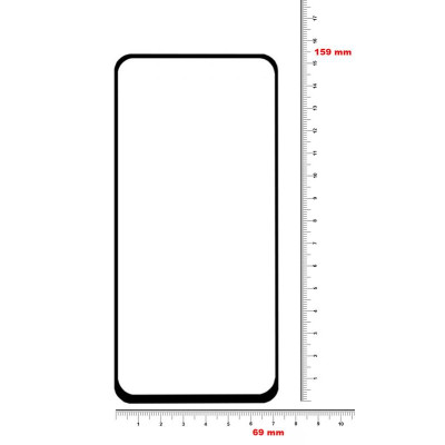 Захисне скло BeCover для Realme 8 Black (706657) Захисне скло BeCover для Realme 8 Black (706657)