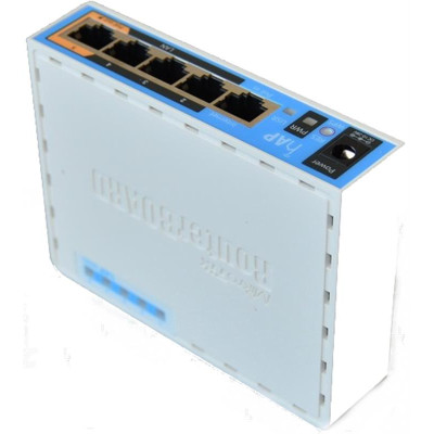 Бездротовий маршрутизатор MikroTik hAP (RB951Ui-2ND) Бездротовий маршрутизатор MikroTik hAP (RB951Ui-2ND)