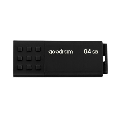 Флеш-накопичувач USB3.2 64GB Goodram UME3 Black (UME3-0640K0R11) Флеш-накопичувач USB3.2 64GB Goodram UME3 Black (UME3-0640K0R11)