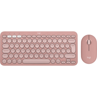 Комплект (клавіатура, миша) бездротовий Logitech Pebble 2 Combo Rose (920-012241) Комплект (клавіатура, миша) бездротовий Logitech Pebble 2 Combo Rose (920-012241)