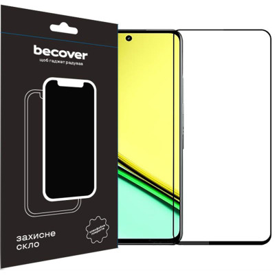 Захисне скло BeCover для Realme C67 Black (710633) Захисне скло BeCover для Realme C67 Black (710633)
