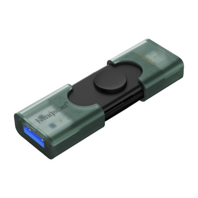 Флеш-накопичувач USB3.2 256GB Type-C Kingston DataTraveler Duo Green (DTDEG2/256GB) Флеш-накопичувач USB3.2 256GB Type-C Kingston DataTraveler Duo Green (DTDEG2/256GB)