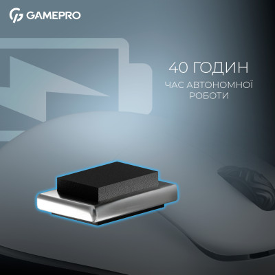 Миша бездротова GamePro Asgard Loki White (GM022W) Миша бездротова GamePro Asgard Loki White (GM022W)