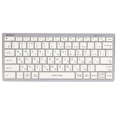Клавіатура бездротова A4Tech Fstyler FBX51C White Клавіатура бездротова A4Tech Fstyler FBX51C White