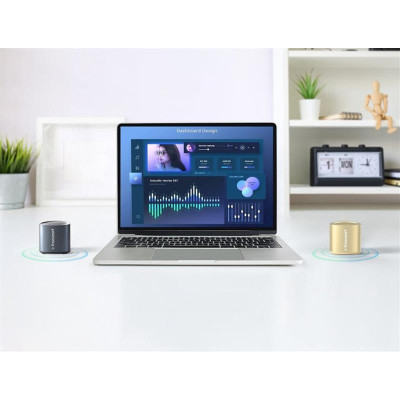 Акустична система Tronsmart Nimo Mini Speaker Polar Black + Nimo Mini Speaker Gold (994703) Акустична система Tronsmart Nimo Mini Speaker Polar Black + Nimo Mini Speaker Gold (994703)