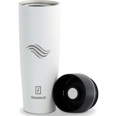 Термопляшка Tavialo 460 мл матовий білий + 2 ущільнювальних кільця (190460102) Термопляшка Tavialo 460 мл матовий білий + 2 ущільнювальних кільця (190460102)