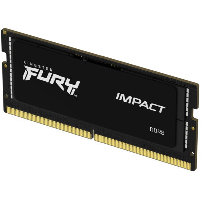Модуль пам`ятi SO-DIMM DDR5 32GB/5600 Kingston Fury Impact PnP (KF556S40IB-32) Модуль пам`ятi SO-DIMM DDR5 32GB/5600 Kingston Fury Impact PnP (KF556S40IB-32)