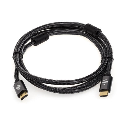 Кабель Atcom Premium HDMI - HDMI V 2.1 (M/M), 1 м, Black (AT23781) Кабель Atcom Premium HDMI - HDMI V 2.1 (M/M), 1 м, Black (AT23781)