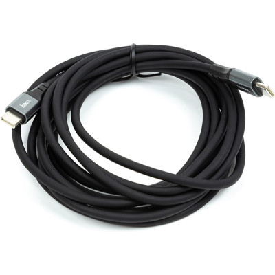 Кабель Hoco X92 USB Type-C - USB Type-C (M/M), 60W, 3 м, Black (CA913930) Кабель Hoco X92 USB Type-C - USB Type-C (M/M), 60W, 3 м, Black (CA913930)