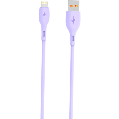 Кабель SkyDolphin S22L Soft Silicone USB - Lightning (M/M), 1 м, Violet (USB-000600) Кабель SkyDolphin S22L Soft Silicone USB - Lightning (M/M), 1 м, Violet (USB-000600)