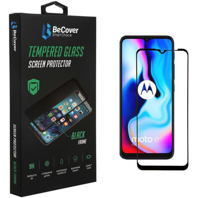 Захисне скло BeCover для Motorola Moto E7 Power/E7i Power Black (706450) Захисне скло BeCover для Motorola Moto E7 Power/E7i Power Black (706450)