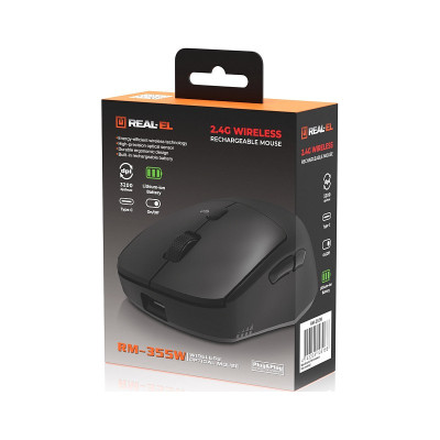 Миша бездротова REAL-EL RM-355W