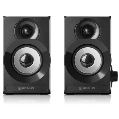 Акустична система REAL-EL S-200 Black Акустична система REAL-EL S-200 Black