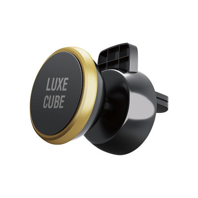 Тримач автомобільний Luxe Cube магнітний Black (8886668686204) Тримач автомобільний Luxe Cube магнітний Black (8886668686204)