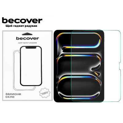 Захисне скло BeCover для Apple iPad Pro 13