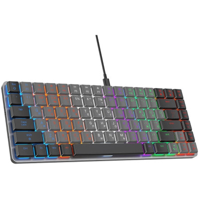 Клавіатура GamePro MK140R Red Swich Low Profile Dark Gray Клавіатура GamePro MK140R Red Swich Low Profile Dark Gray