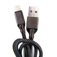 Кабель Dengos USB - Lightning (M/M) 4A 1 м Black (NTK-L-KPR-USB3-BLACK) Кабель Dengos USB - Lightning (M/M) 4A 1 м Black (NTK-L-KPR-USB3-BLACK)