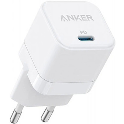 Мережевий зарядний пристрій Anker PowerPort III White, 20W USB Type-C (A2149G21) Мережевий зарядний пристрій Anker PowerPort III White, 20W USB Type-C (A2149G21)