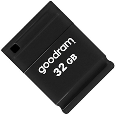 Флеш-накопичувач USB2.0 32GB Goodram UPI2 (Piccolo) Black (UPI2-0320K0R11) Флеш-накопичувач USB2.0 32GB Goodram UPI2 (Piccolo) Black (UPI2-0320K0R11)