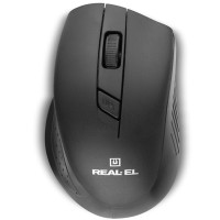 Миша бездротова REAL-EL RM-300 Black/Grey Миша бездротова REAL-EL RM-300 Black/Grey