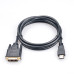 Кабель Prologix Premium HDMI - DVI V 1.3 (M/M), Single Link, 18+1, 0.5 м, Black (PR-HDMI-DVI-P-01-30-05m) Кабель Prologix Premium HDMI - DVI V 1.3 (M/M), Single Link, 18+1, 0.5 м, Black (PR-HDMI-DVI-P-01-30-05m)
