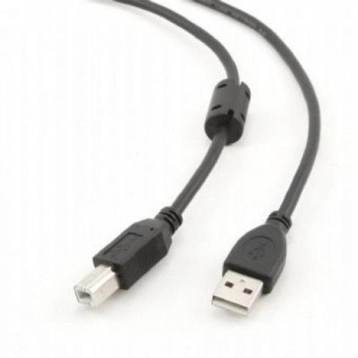 Кабель Cablexpert USB - USB Type-B V 2.0 (M/M), 4.5 м, Premium, Black (CCP-USB2-AMBM-15) Кабель Cablexpert USB - USB Type-B V 2.0 (M/M), 4.5 м, Premium, Black (CCP-USB2-AMBM-15)