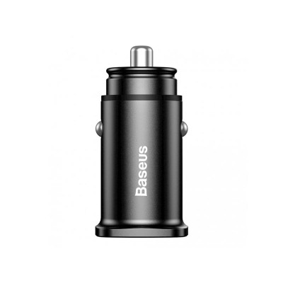 Автомобільний зарядний пристрій Baseus Square Metal (2USB, 5A) 30W Black (CCALL-DS01) Автомобільний зарядний пристрій Baseus Square Metal (2USB, 5A) 30W Black (CCALL-DS01)