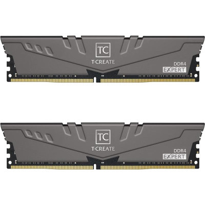 Модуль пам`яті DDR4 2x8GB/3200 Team T-Create Expert Gray (TTCED416G3200HC16FDC01) Модуль пам`яті DDR4 2x8GB/3200 Team T-Create Expert Gray (TTCED416G3200HC16FDC01)