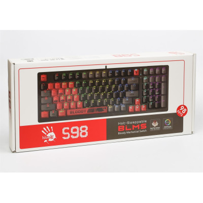 Клавіатура Bloody S98 Sports Red