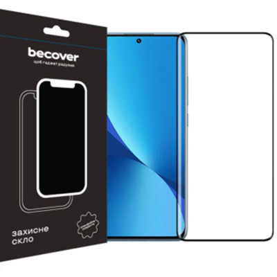 Захисне скло BeCover для Xiaomi Redmi 12 Black (709610)