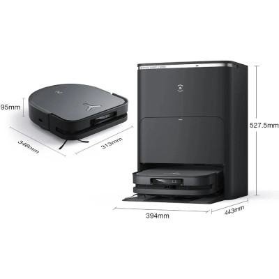 Робот-пилосос Ecovacs Deebot Ozmo X5 Pro Omni (DDX39) Black Робот-пилосос Ecovacs Deebot Ozmo X5 Pro Omni (DDX39) Black