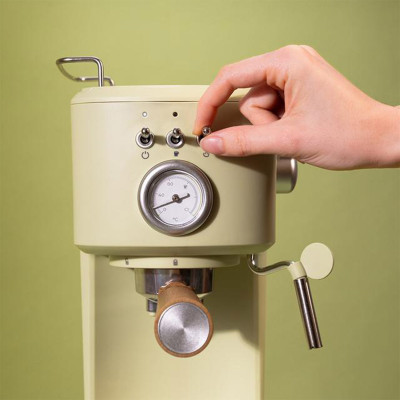 Кавоварка Cecotec Power Espresso 20 Retro Green (CCTC-01723) Кавоварка Cecotec Power Espresso 20 Retro Green (CCTC-01723)