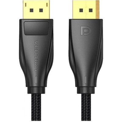Кабель Vention DisplayPort - DisplayPort V1.4 (M/M), 10 м, Black (HCCBL) Кабель Vention DisplayPort - DisplayPort V1.4 (M/M), 10 м, Black (HCCBL)