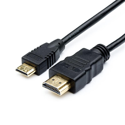 Кабель Atcom HDMI - mini-HDMI (M/M), 1 м, Black (6153) Blister Кабель Atcom HDMI - mini-HDMI (M/M), 1 м, Black (6153) Blister