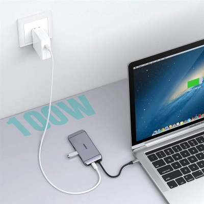 USB-хаб Choetech HUB-M15 USB Type-C 9-в-1 USB-хаб Choetech HUB-M15 USB Type-C 9-в-1