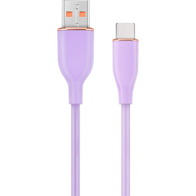 Кабель Cablexpert USB - USB Type-C (M/M), 2.1 A, 1.5 м, Purple (CC-USB2S-AMCM-1.5M-P) Кабель Cablexpert USB - USB Type-C (M/M), 2.1 A, 1.5 м, Purple (CC-USB2S-AMCM-1.5M-P)