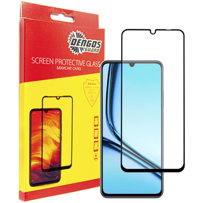 Захисне скло Dengos для Realme Note 50 Black Full Glue (TGFG-371) Захисне скло Dengos для Realme Note 50 Black Full Glue (TGFG-371)