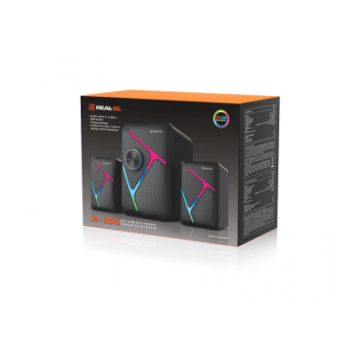 Акустична система REAL-EL M-320 Black Акустична система REAL-EL M-320 Black