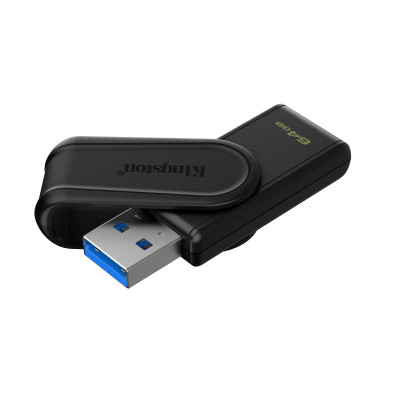 Флеш-накопичувач USB3.2 64GB Kingston DataTraveler Exodia S Black (DTXS/64GB) Флеш-накопичувач USB3.2 64GB Kingston DataTraveler Exodia S Black (DTXS/64GB)