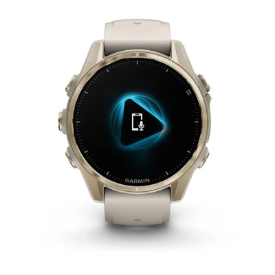 Смарт-годинник Garmin Fenix 8 43mm AMOLED Sapphire Soft Gold with Fog Gray Silicone (010-02903-18) Смарт-годинник Garmin Fenix 8 43mm AMOLED Sapphire Soft Gold with Fog Gray Silicone (010-02903-18)